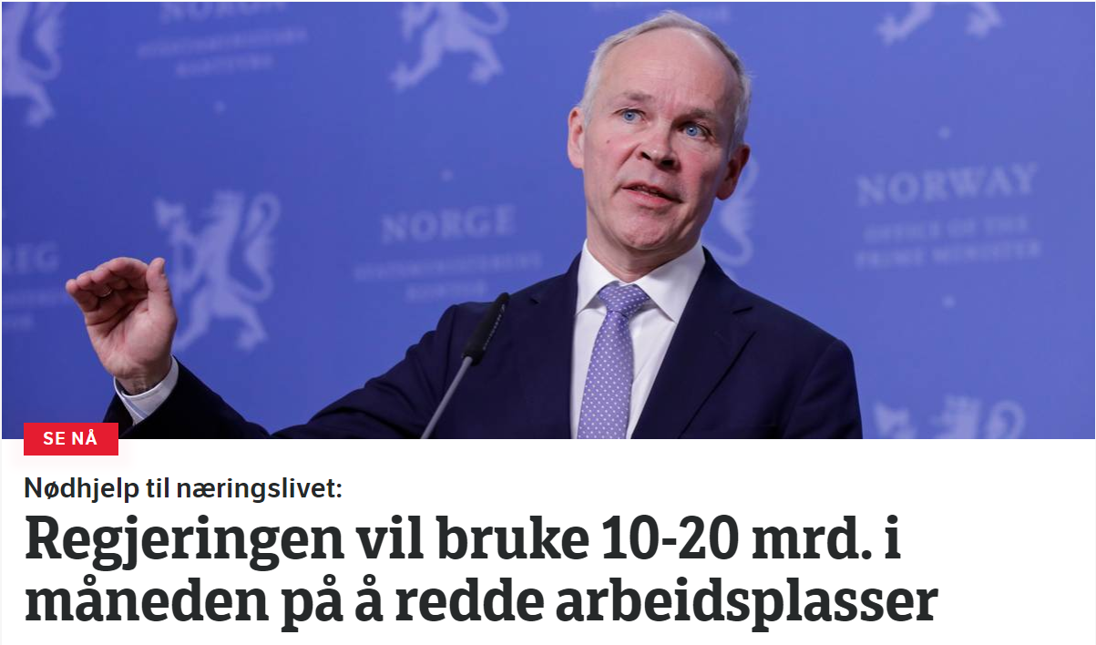 NRK Screenshot 27.03.2020